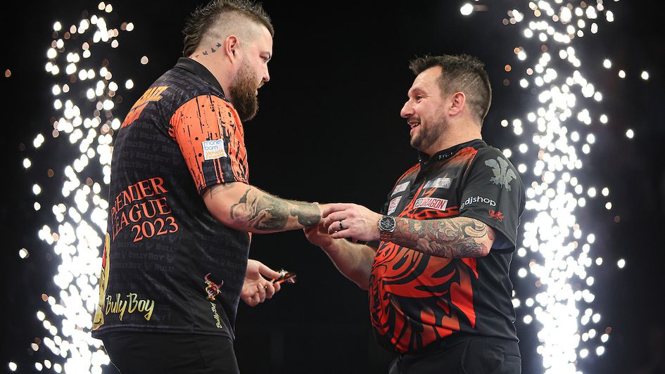 Michael Smith and Jonny Clayton (Kieran Cleeves/PDC)