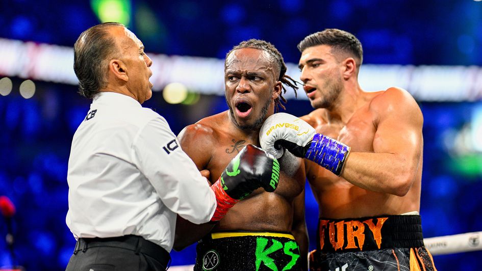 KSI and Tommy Fury