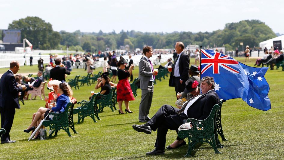 Australian racing fans on the day Black Caviar came to Ascot