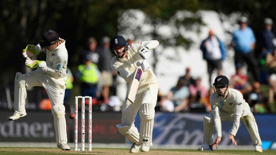 James Vince in action on day three