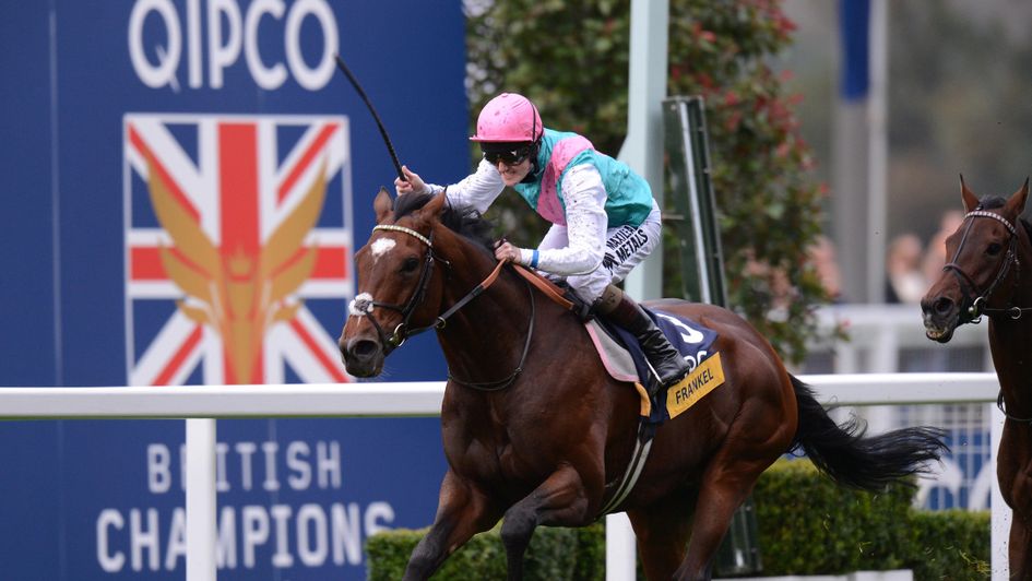 Frankel: Poster boy for the first two editions of QIPCO British Champions Day