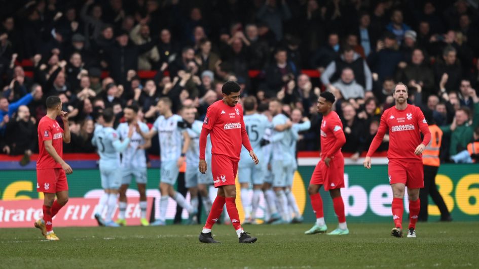 Kidderminster came within seconds of shocking West Ham