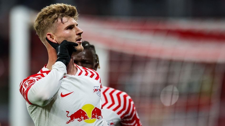 Timo Werner celebrates