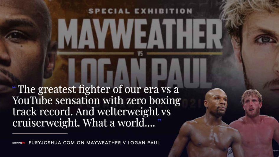Floyd Mayweather will fight Logan Paul