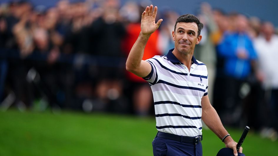 Billy Horschel celebrates victory