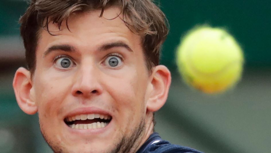 Dominic Thiem has his eyes on the prize in Paris