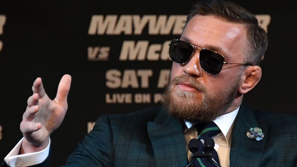 Conor McGregor makes his point in Vegas