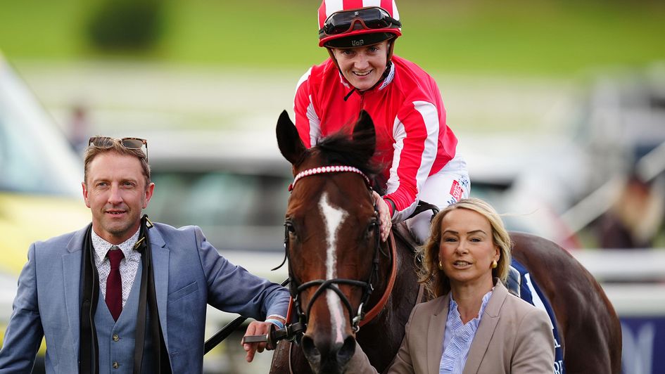 Hollie Doyle pictured after winning at York on Bradsell