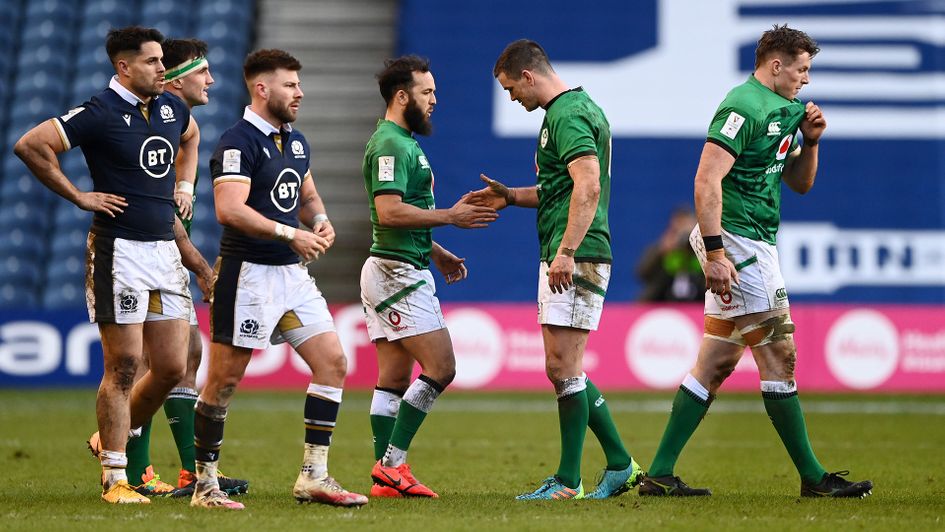 Scotland were beaten by Ireland