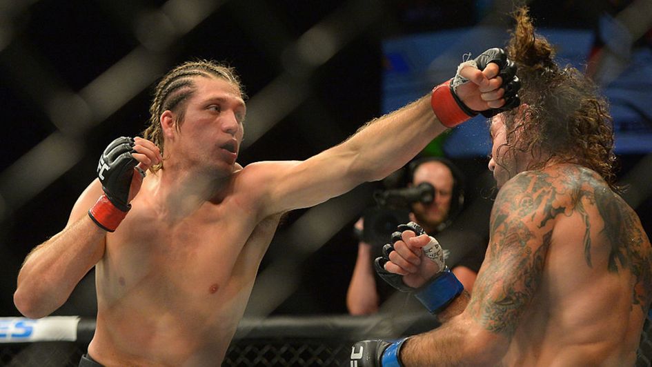 Brian Ortega in action