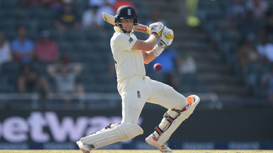 Joe Root in action for England