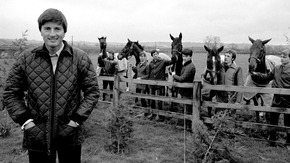 Michael Dickinson with his Gold Cup first five