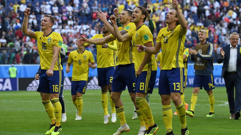 Delight Sweden at the full-time whistle