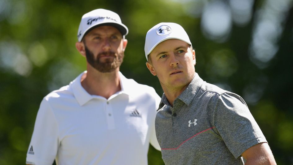 Dustin Johnson and Jordan Spieth