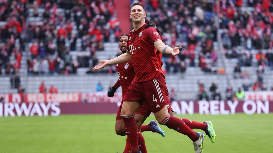 Niklas Sule celebrates his 50/1 goal