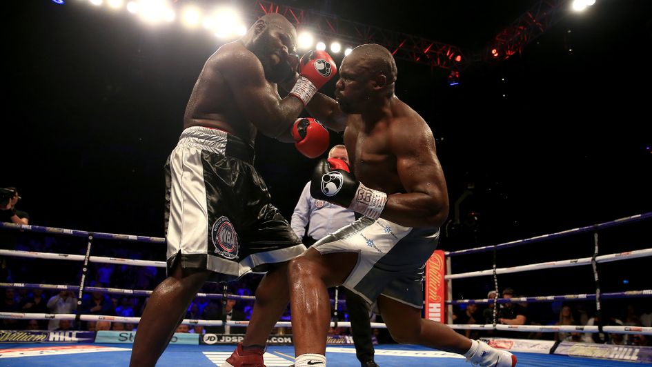 Dillian Whyte and Dereck Chisora