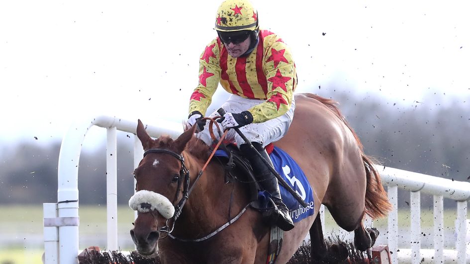 Royal Kahala on her way to winning at Fairyhouse