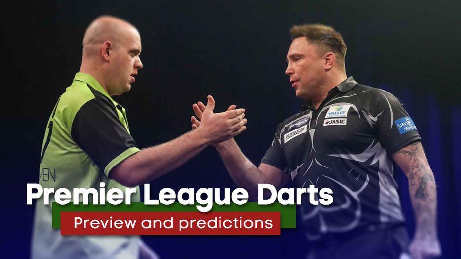 Michael van Gerwen and Gerwyn Price go again on Thursday night