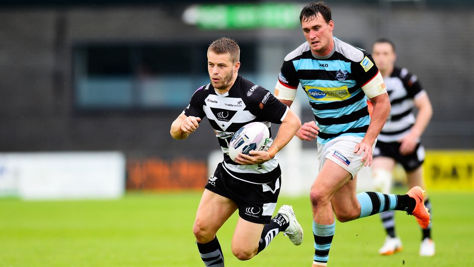 Rhys Hanbury was a tryscorer for Widnes