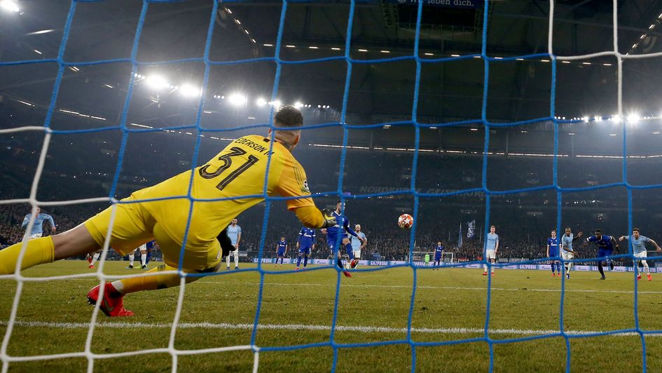 Nabil Bentaleb: Schalke ace scores a penalty against Manchester City