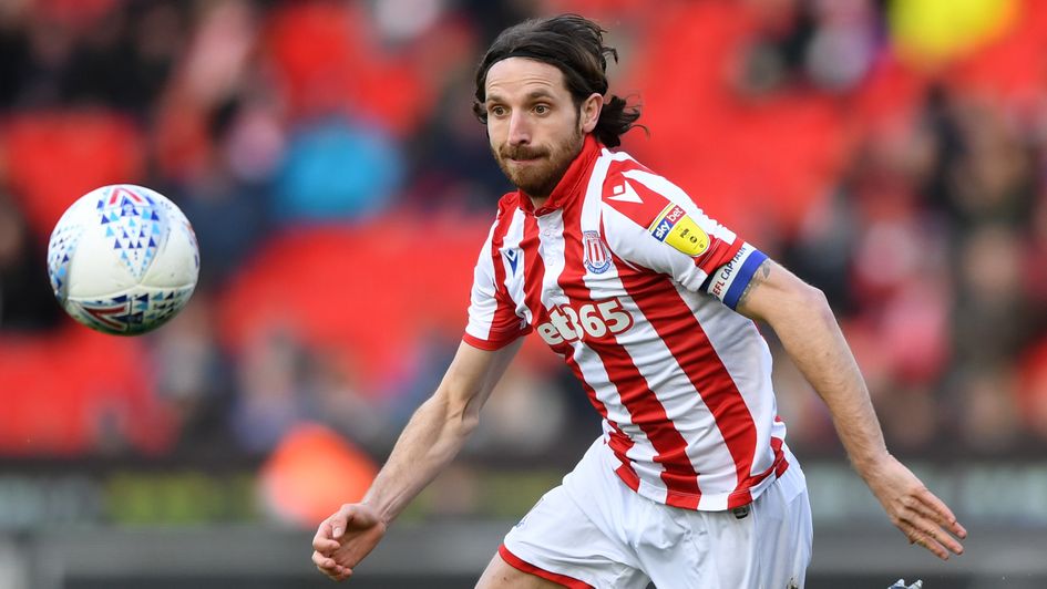 Joe Allen: Stoke midfielder in action against Charlton