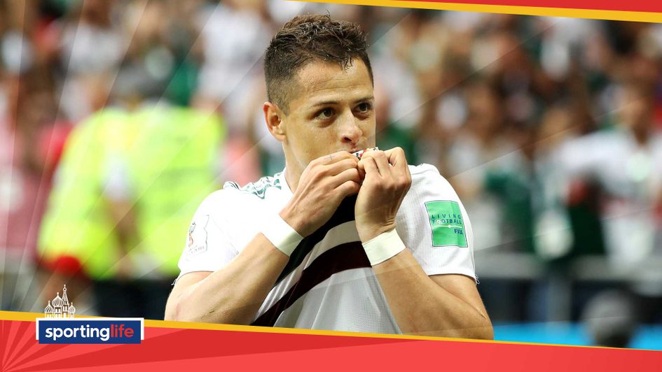 Javier Hernandez scored his 50th goal for Mexico