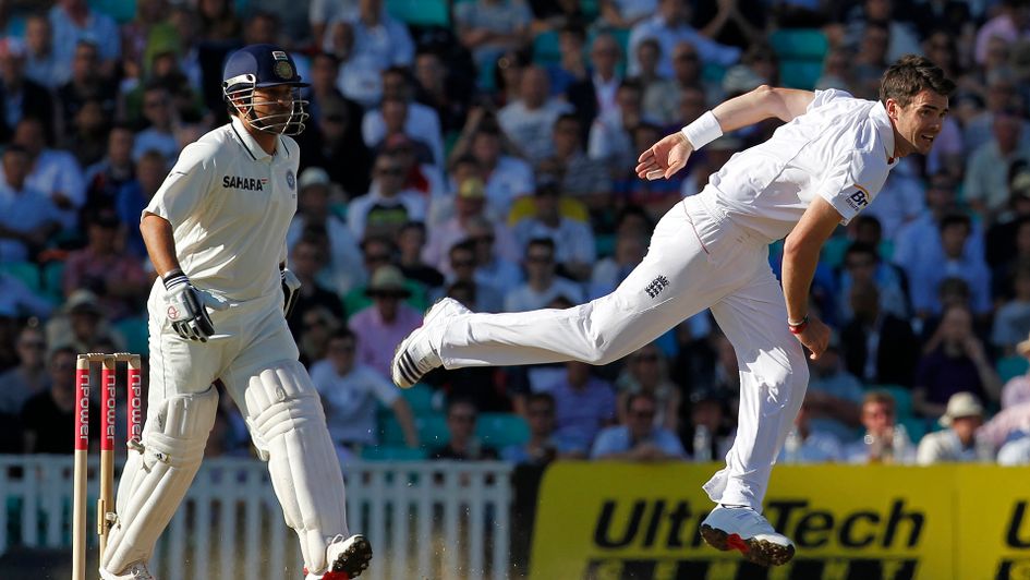 James Anderson in India