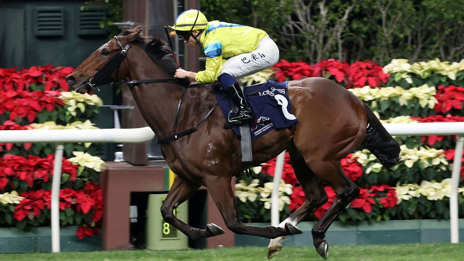 Aurora Lady wins under French jockey Mickael Barzalona