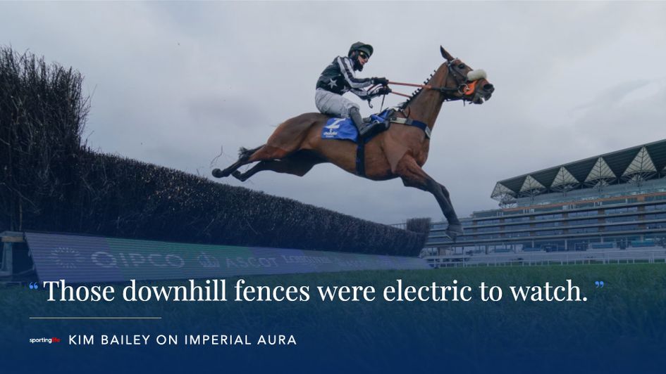 Kim Bailey was delighted with Imperial Aura