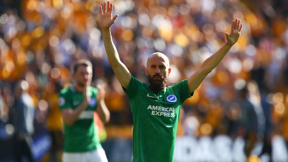 Bruno thanks Brighton fans for their support at Wolves