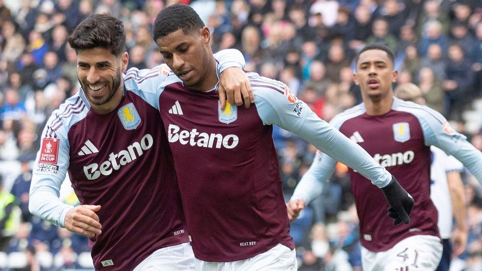 Marco Asensio and Marcus Rashford