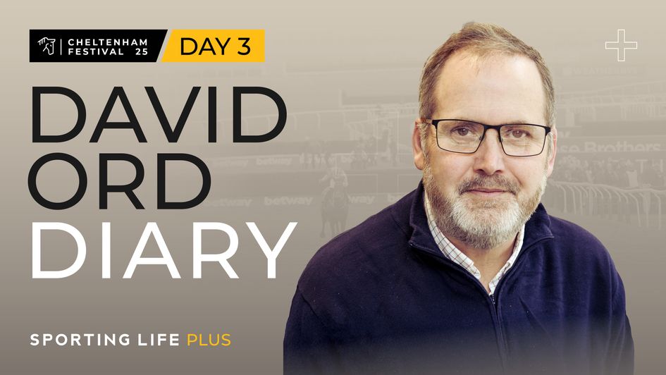 Our man reports from the course