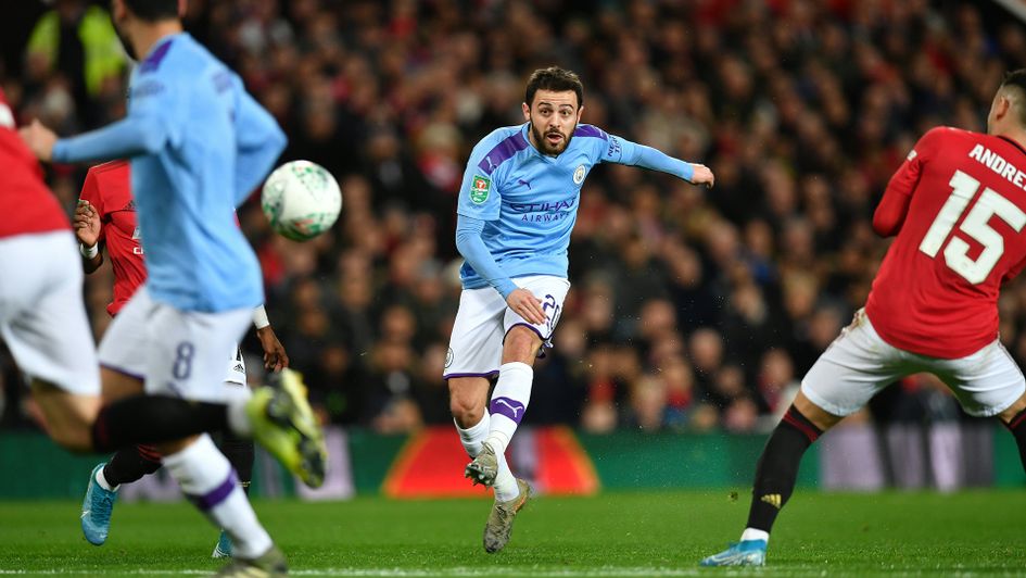 Bernardo Silva scores a fantastic goal against Manchester United