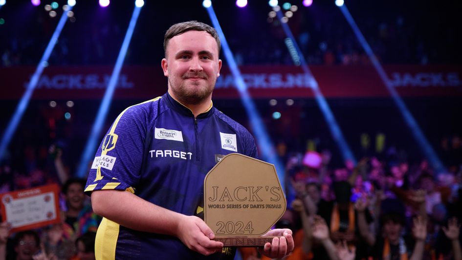 Luke Littler won the World Series of Darts Finals