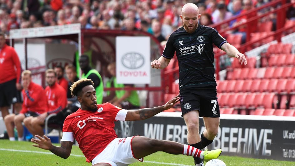 Jonny Williams in action against Barnsley