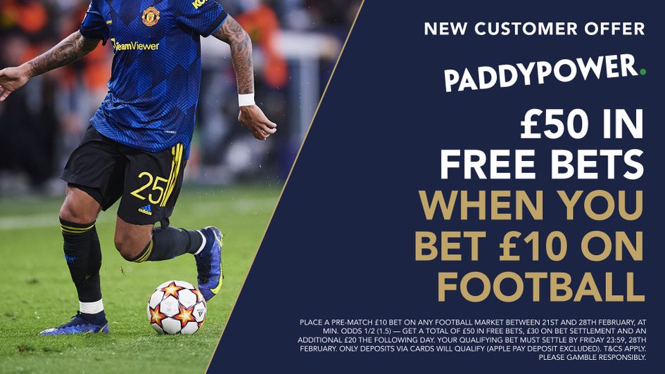 New paddy power offer B10G50