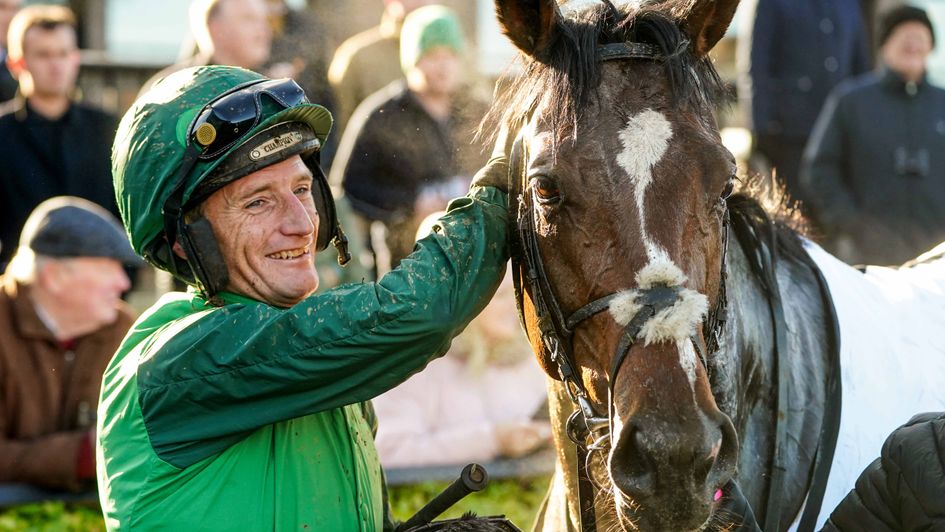 Daryl Jacob and Nusret pictured after winning