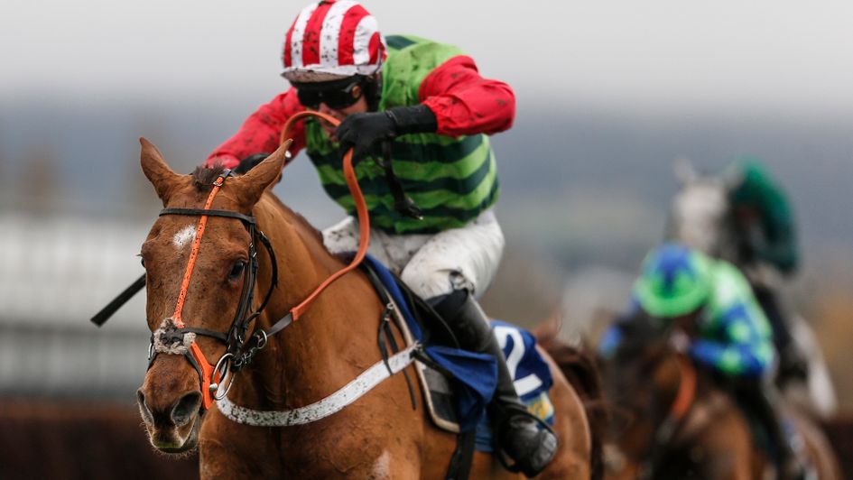 Definitly Red and Danny Cook win at Cheltenham