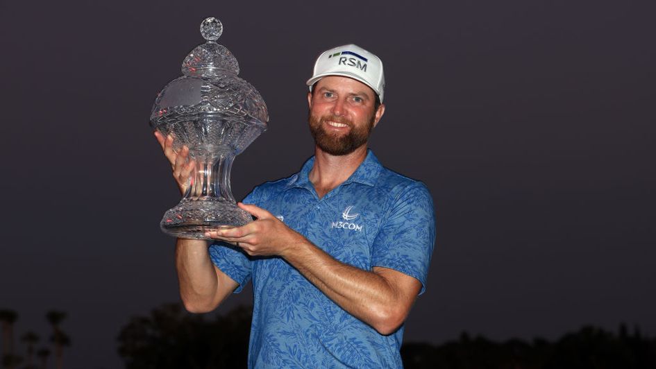 Chris Kirk is all smiles after his win at the Honda Classic