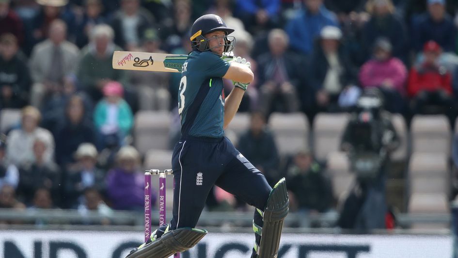 Jos Buttler in typically swashbuckling action