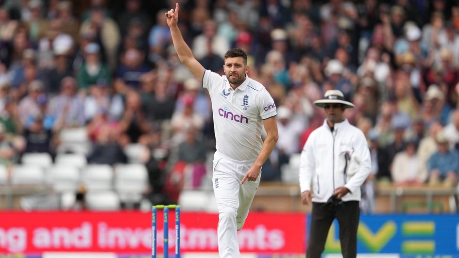 Mark Wood bowled with fire on his return