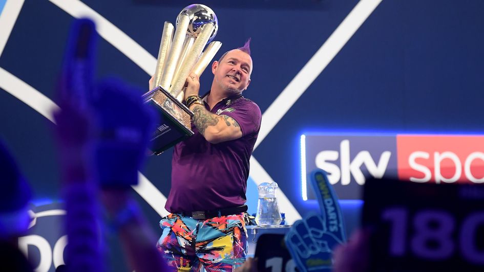 Peter Wright is the PDC World Darts champion