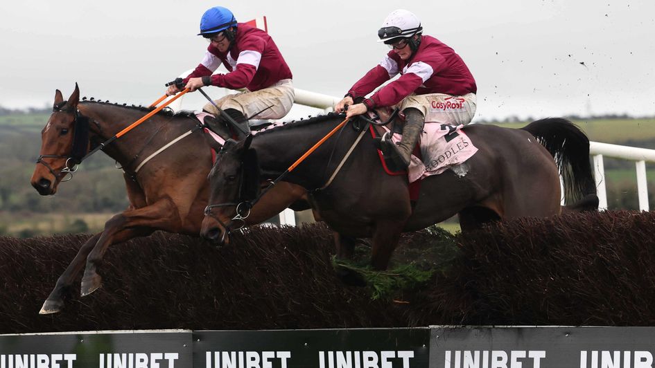 Stellar Story (far side) on his way to victory