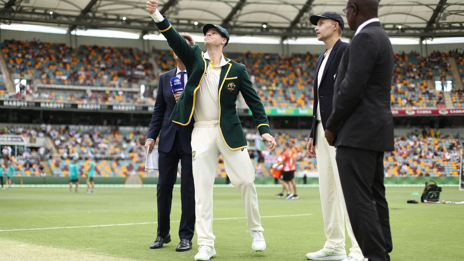 Joe Root calls correctly as Steve Smith tosses the coin