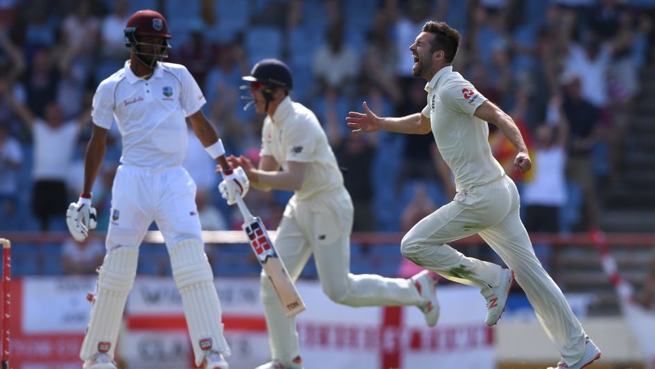 Mark Wood celebrates