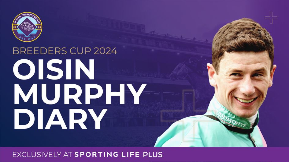 Follow Oisin Murphy at the Breeders' Cup on Sporting Life Plus