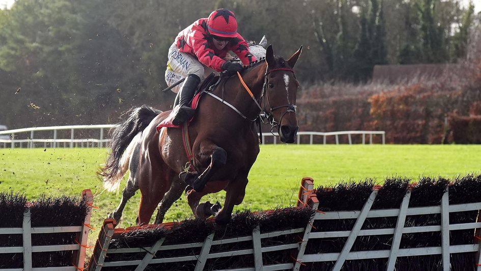 The Big Westerner ridden by jockey Darragh O'Keeffe