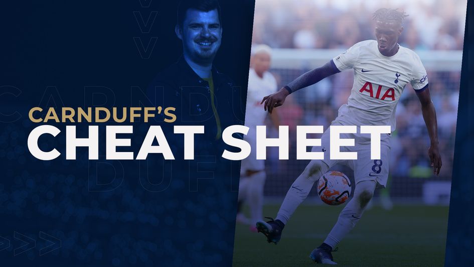 Arsenal v Tottenham tips in the Cheat Sheet