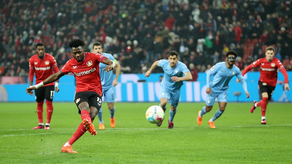 Edmond Tapsoba scores from the penalty spot