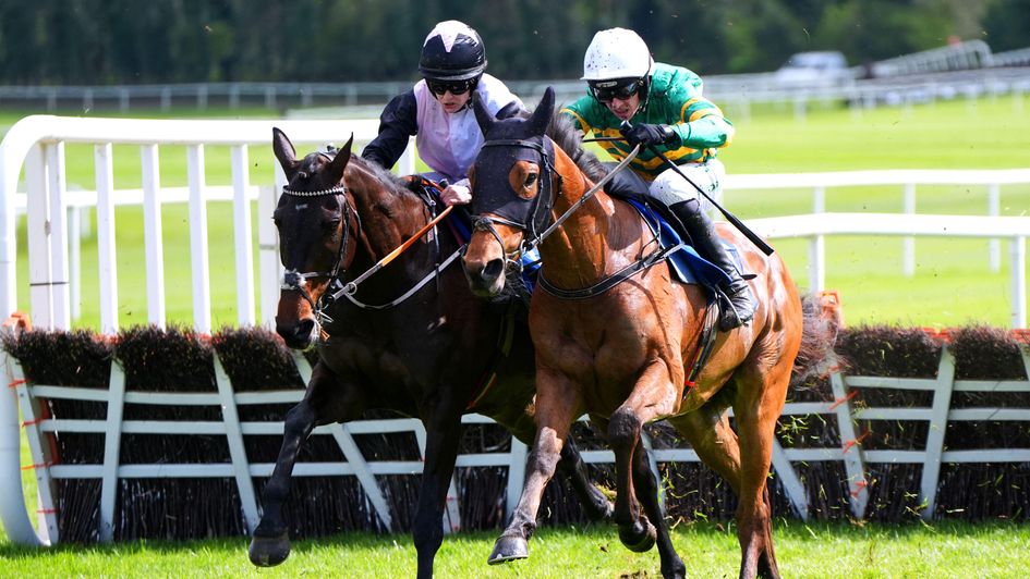 Mystical Power on his way to Punchestown victory